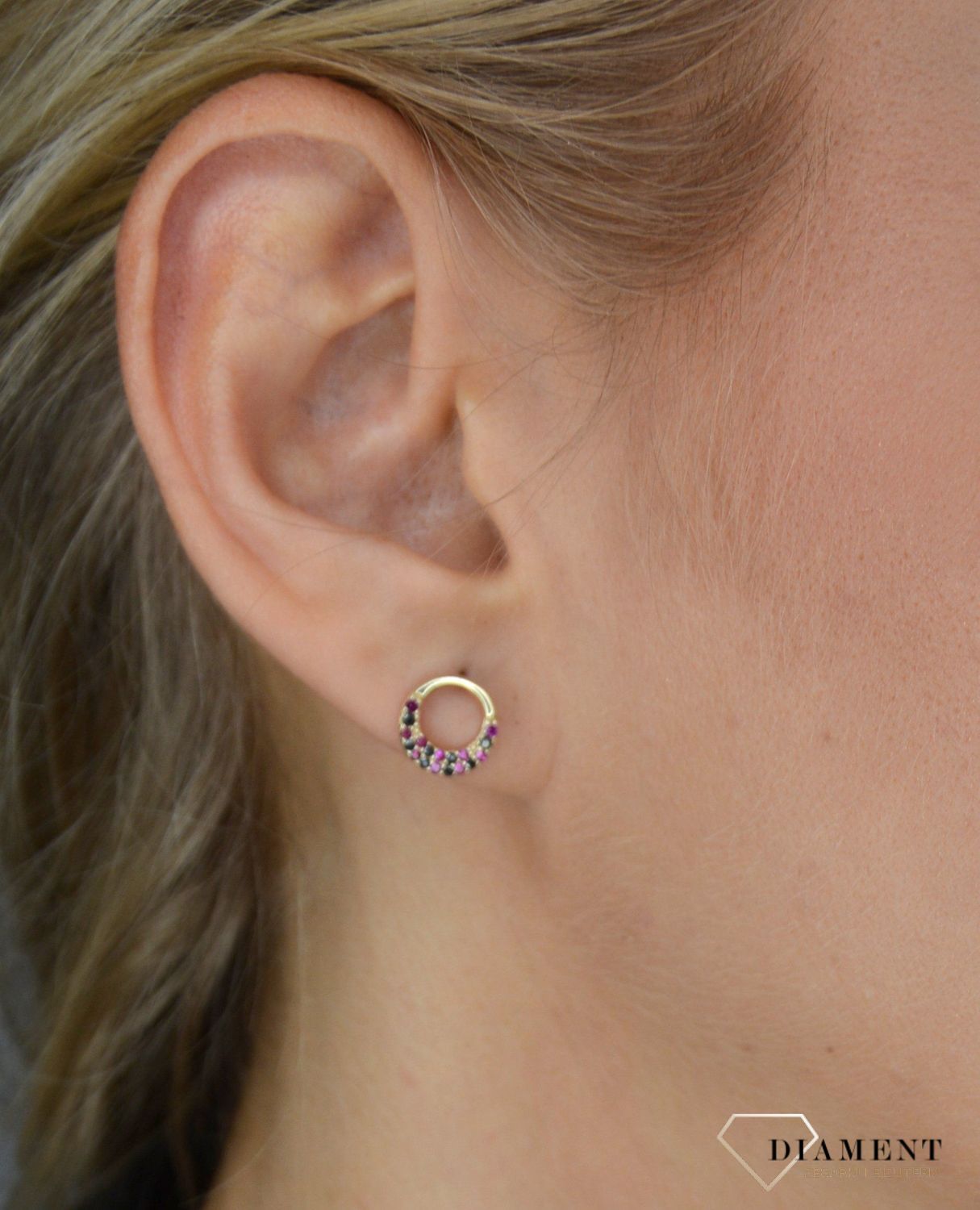 Kolczyki złote 333 obrączki z cyrkoniami.jpg